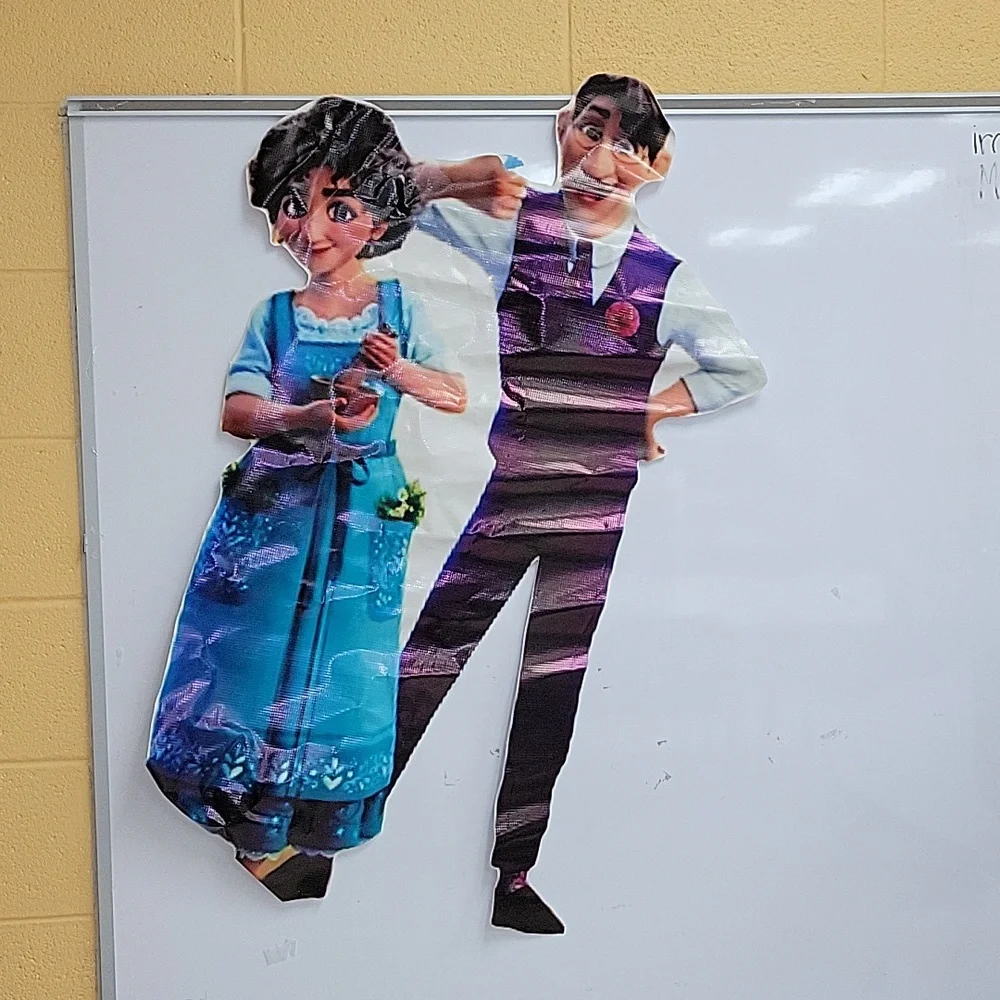 ENCANTO VINYL CHARACTER'S. Used to decorate classroom. Excellent condition 💕